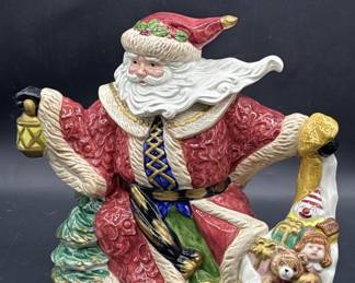 Omnibus Fitz & Floyd Santa Claus Ceramic Teapot