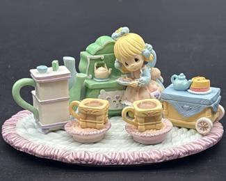 Precious Moments Collectible Miniature Tea Set
