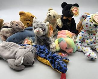 Collection of TY Beanie Babies