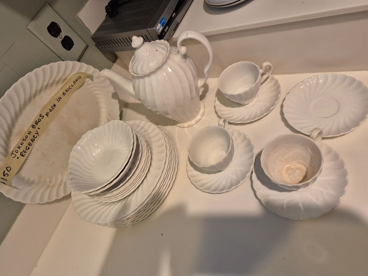 Assorted pieces Johnson Bros china, England