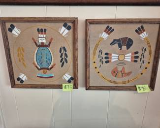 Hand painted Mexican art