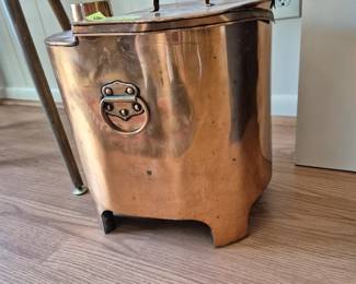 Copper hot water heater