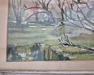 Water color by E. BRILL