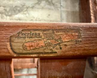 This lot features a set of four (4) vintage & antique teak folding chairs in various conditions.
