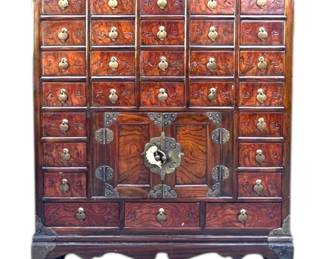 Antique Korean Apothecary Chest 