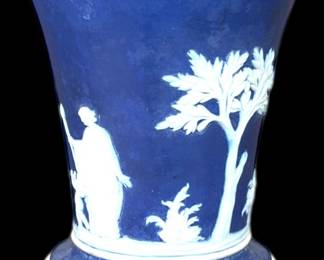 Wedgwood Jasperware Portland Blue Vase 