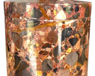 Meiselman Imports Brecciated Jasper Jar 