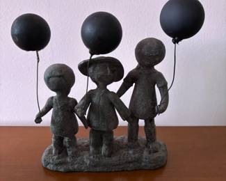 Believed to be Lead Sculpture  by William Lattimer 