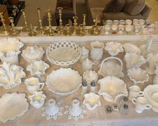 Milk Glass by Fenton and Westmoreland