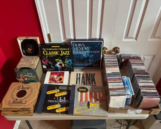 Vintage  45s and 78s