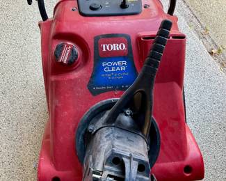 Snowblower, Toro, power clear, model#38582