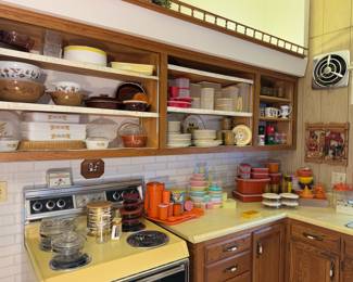 Pyrex, Fire King, Tupperware, & more!!!