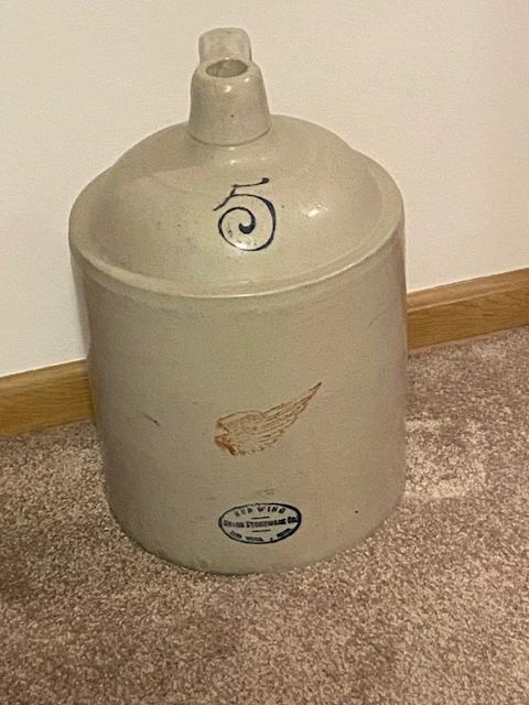 Antique Red Wing 5 gallon jug
