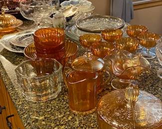 vintage glassware