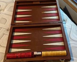 nice wooden Backgammon set
