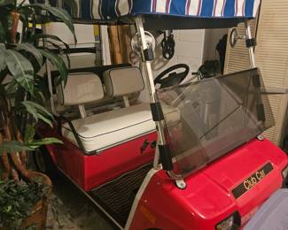Very clean and road worthy Club Car electric golf Cart