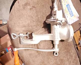 $30 vintage metal meat grinder
$30