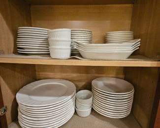 JCPenney home collection white china set