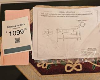 New dining buffet
$400