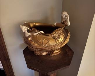 In the style of Art Nouveau