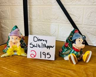 Disney Salt and Pepper