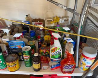 Cleaning supplies and more 