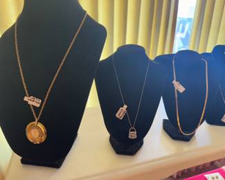 All jewelry is taken out of the sale house at the end of each day