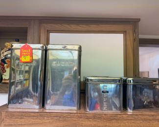 Vintage canister set