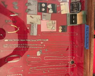 Gold and sterling jewelry 