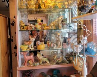 Large collection of 1950s Animal Planters