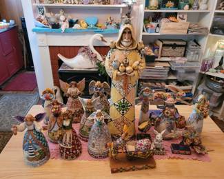 Large collection of Jim Shore