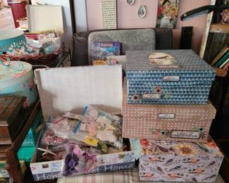 Lots of crafting supplies