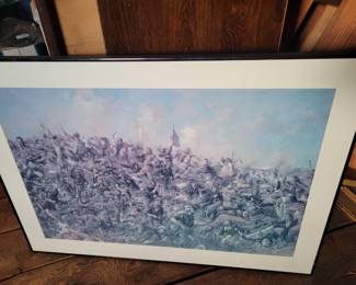 Custer's Last Stand Large Wall Art