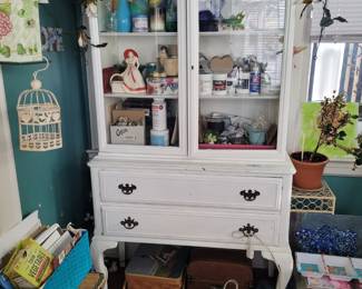 Shabby Chic China Closet