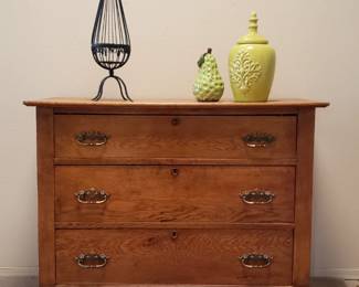 Antique 3 Drawer Chest