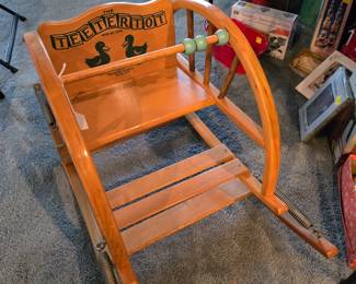 Vintage child's rocker