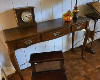 Sofa table and library step