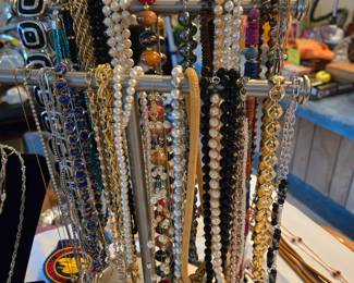 Much costume jewelry