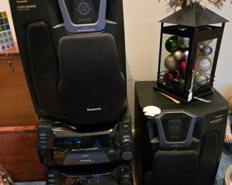 Panasonic stereo system