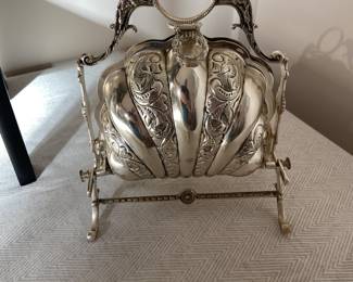 Silver-plated Biscuit Warmer, Andrea by Sadek