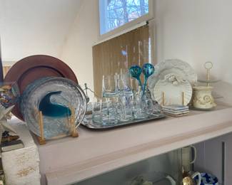 Ocean inspired Glassware & Dinnerware