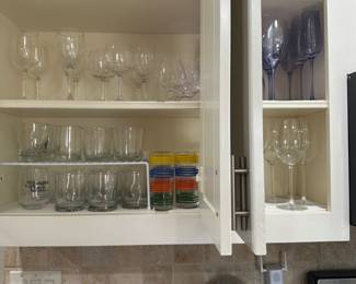 Glass ware ,nespresso  machine ,wine glasses ,