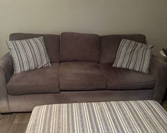 Sofa and pillows