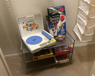 Care Bears record player ,games, puzzles,