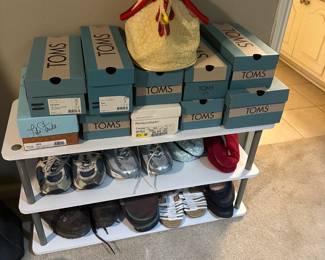  Toms shoes and others 