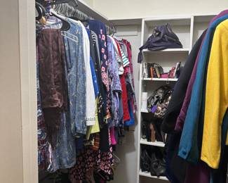 Clothing , coach purses , Calvin Klein , Tom’s shoes , jackets , shirts , 