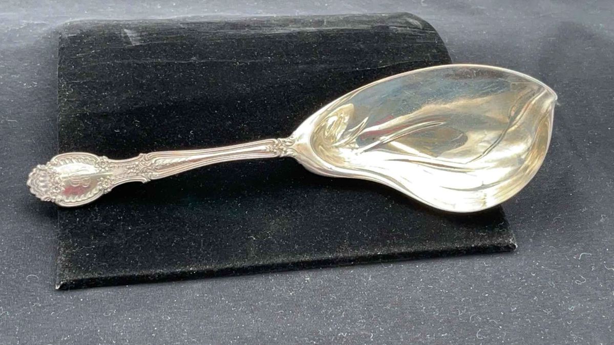 Elegant TIFFANY Sterling Silver Serving Spoon