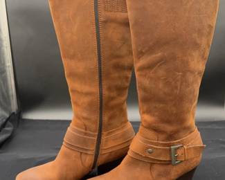 BORN CONCEPT Brown Leather Upper Boots! * 9 1/2 Women’s