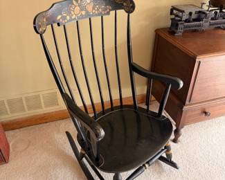 primitive child's rocker