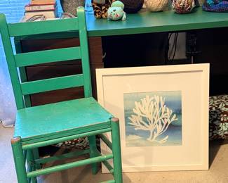 Desk & Chair & Print